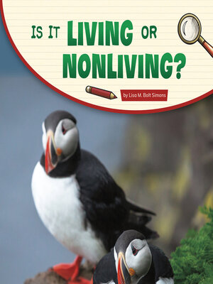cover image of Is It Living or Nonliving?